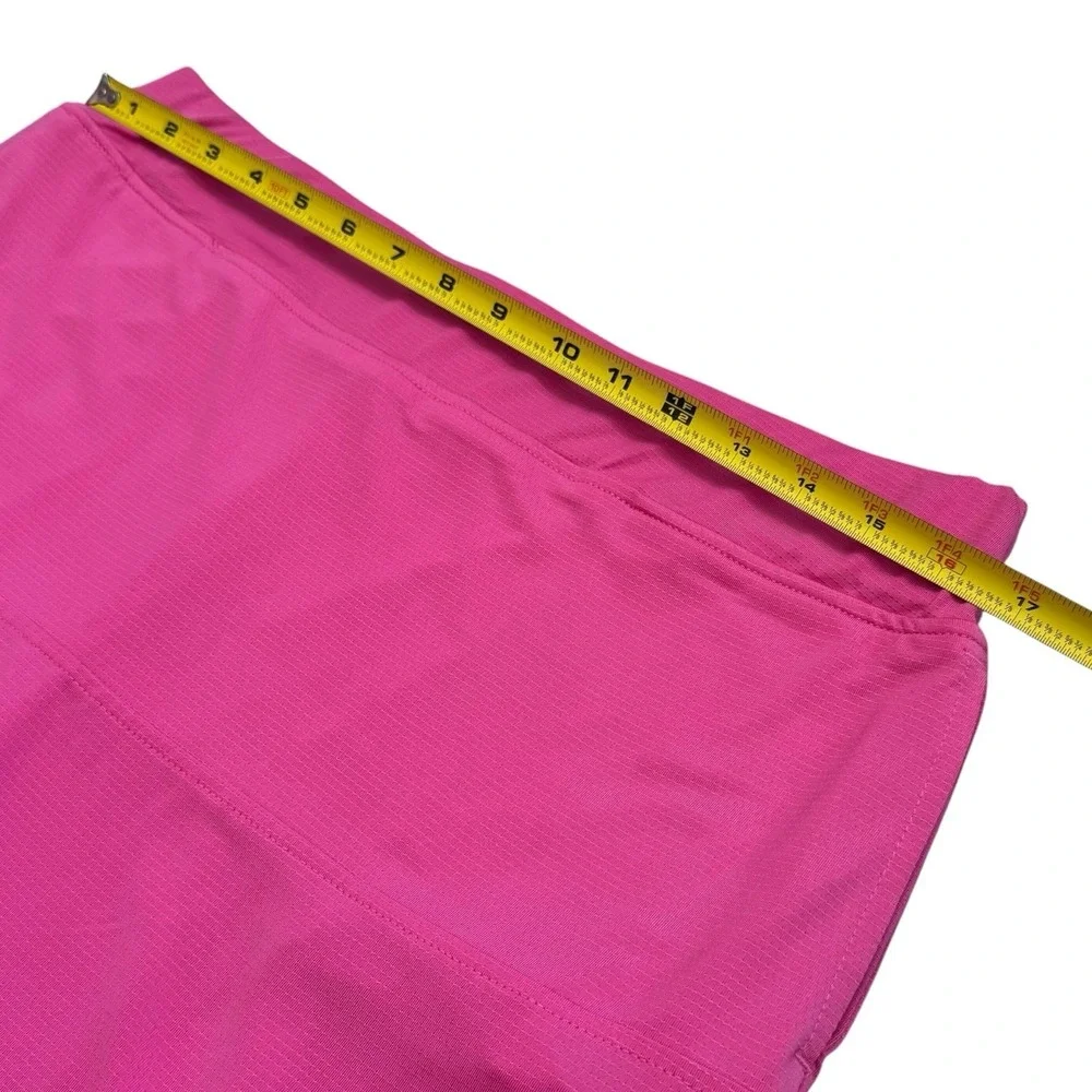 Court‎ Haley Tiered Mesh Pink Skort Athletic Tennis Golf Feminine Preppy L